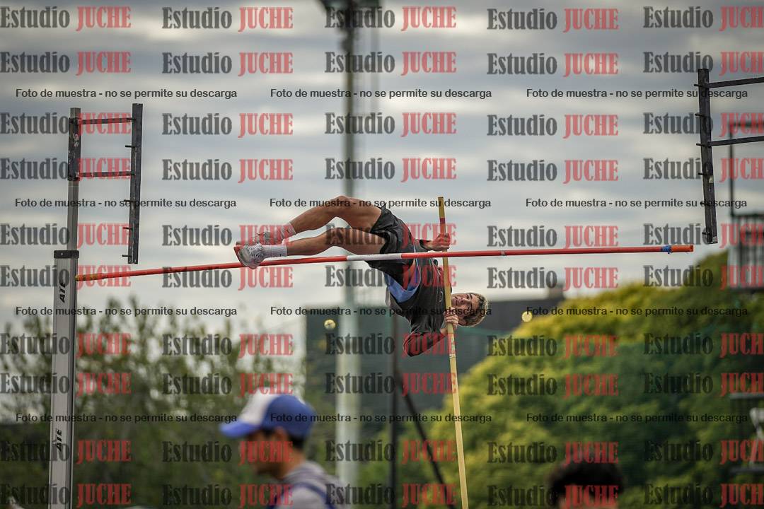 Fotos del salto con garrocha de mujeres y varones