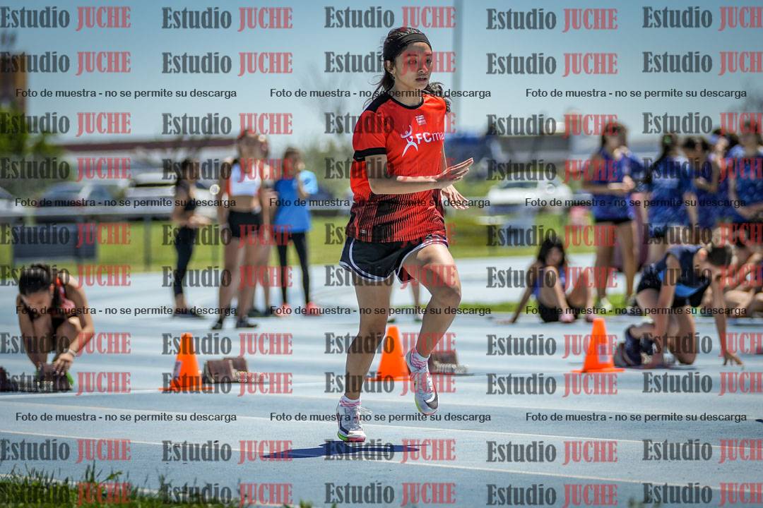 Fotos de los 80 m llanos de mujeres