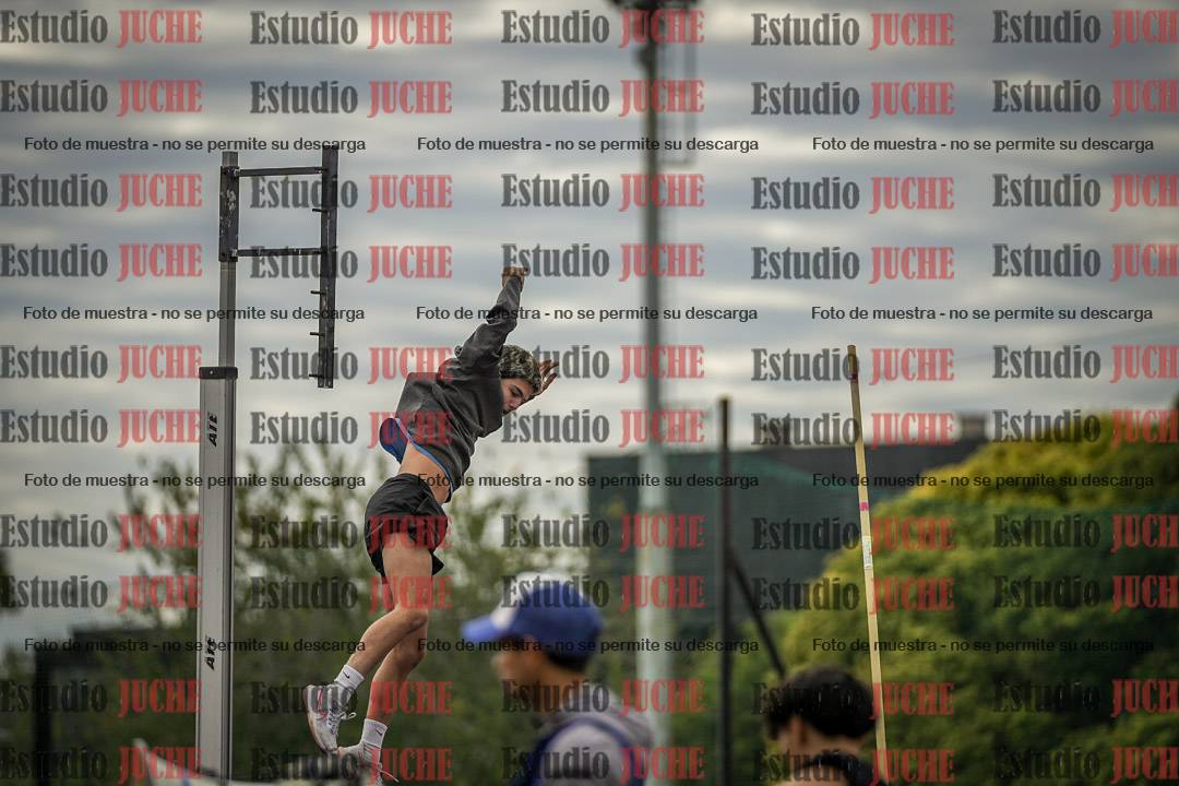 Fotos del salto con garrocha de mujeres y varones