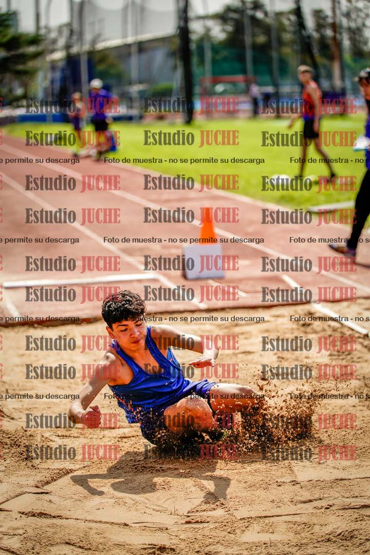 Fotos del salto en largo de varones