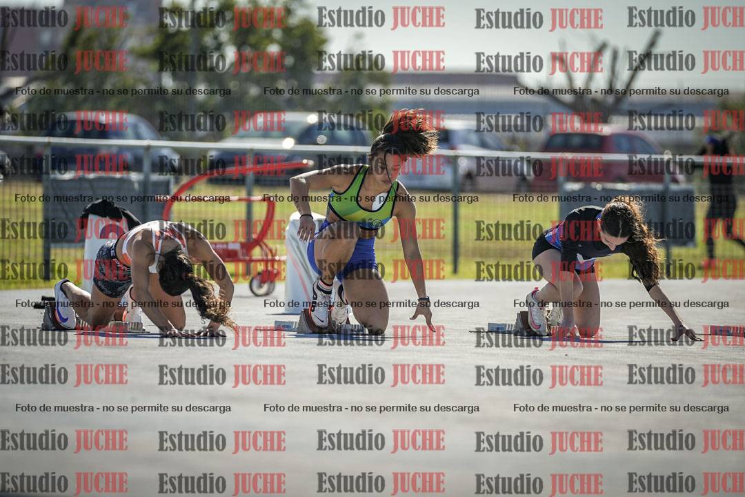 Fotos de los 100 m llanos de mujeres