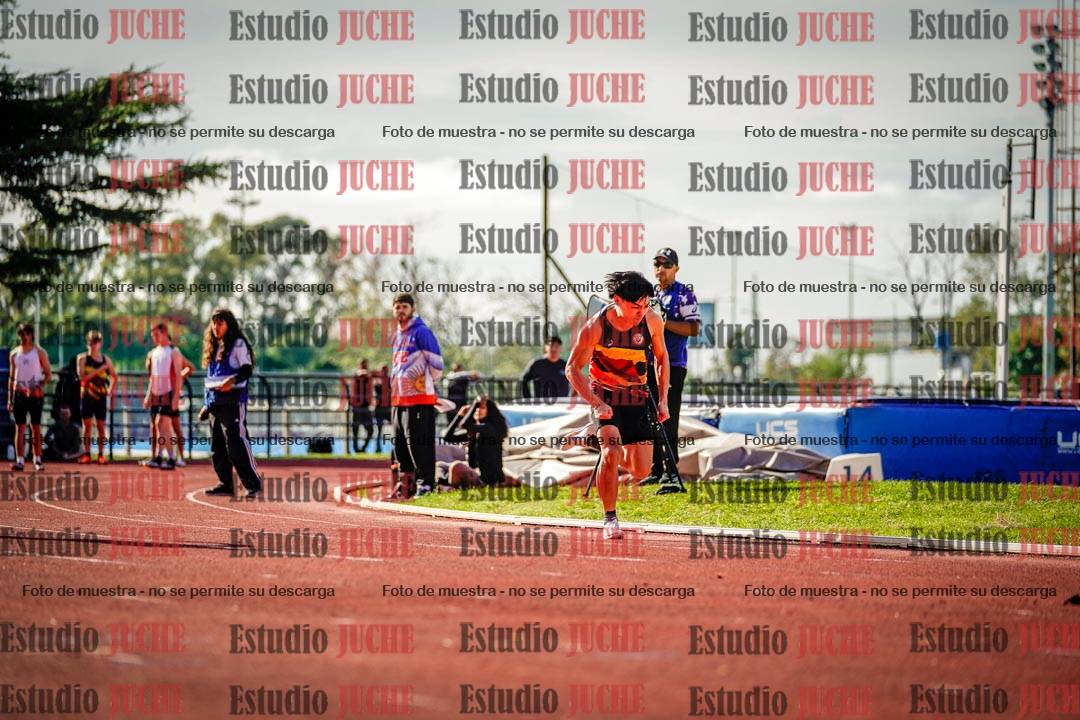 Fotos de los 100 m llanos de varones