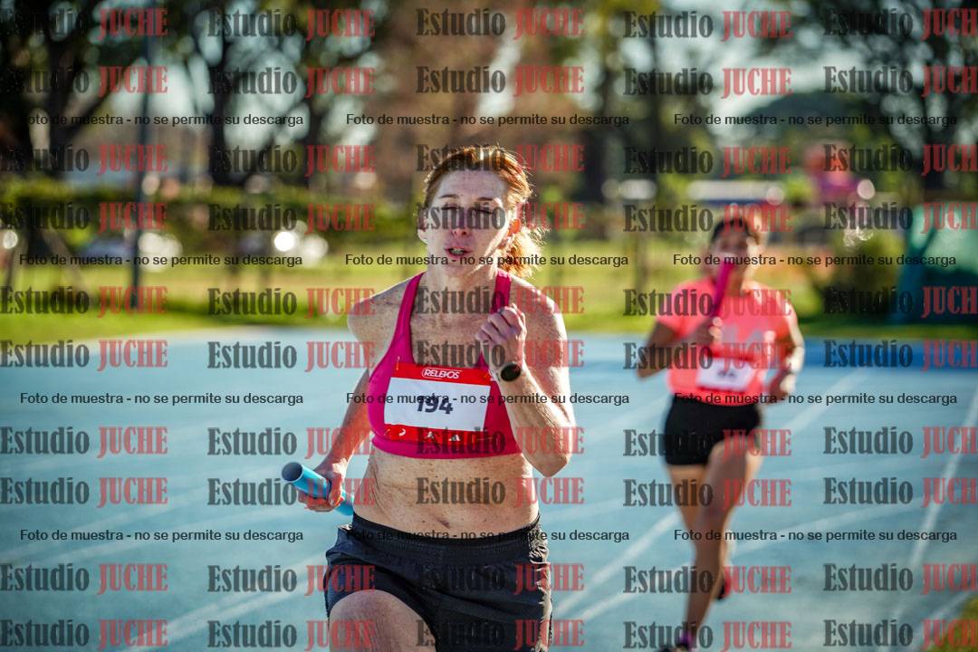 Fotos durante los relevos