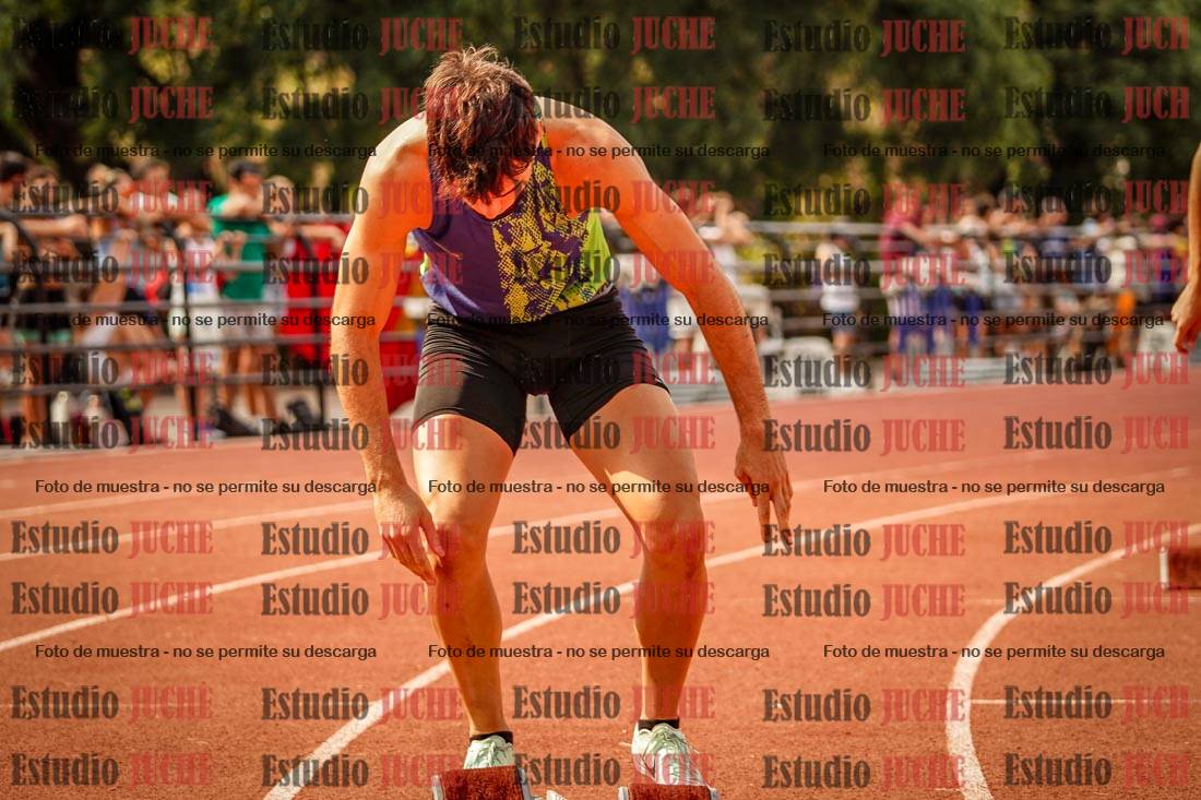 Fotos de los 400 m llanos de varones