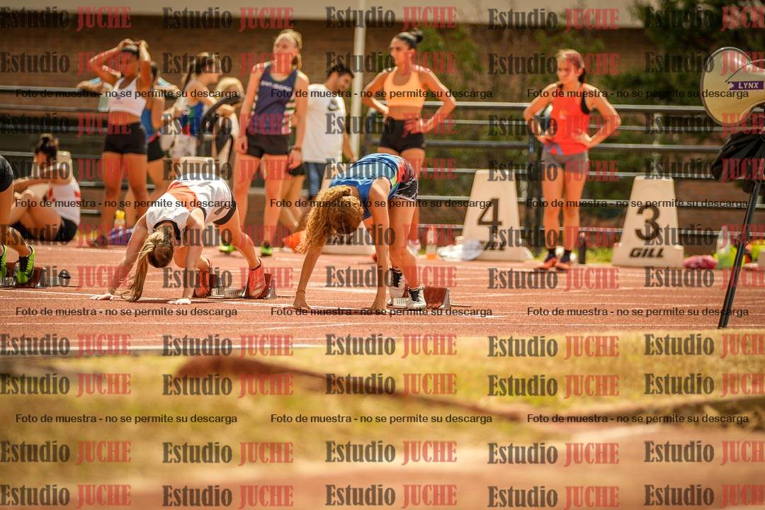 Fotos de los 100 m llanos de mujeres