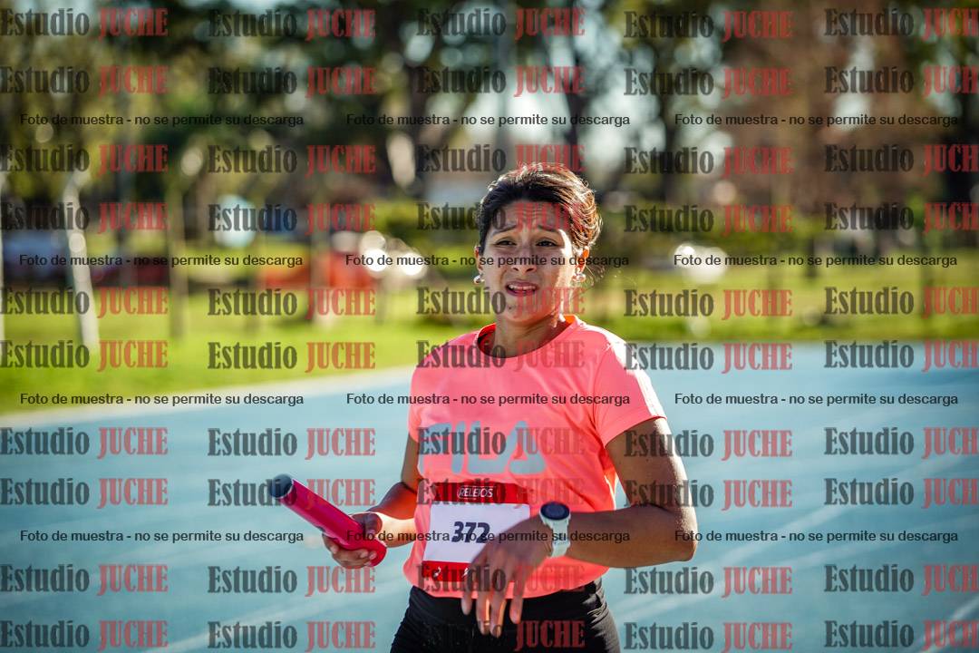Fotos durante los relevos