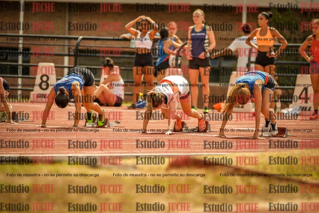 Fotos de los 100 m llanos de mujeres