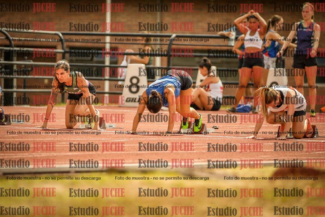 Fotos de los 100 m llanos de mujeres