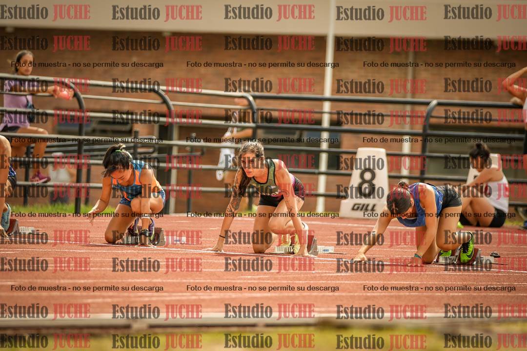 Fotos de los 100 m llanos de mujeres