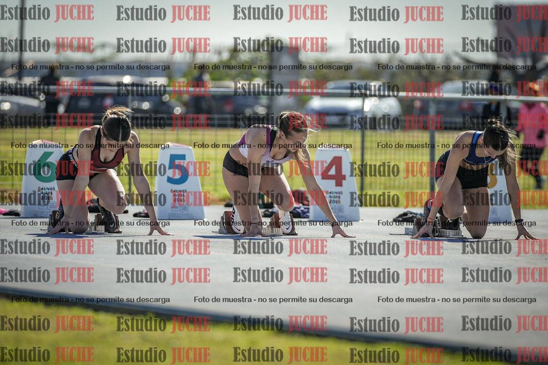 Fotos de los 100 m llanos de mujeres