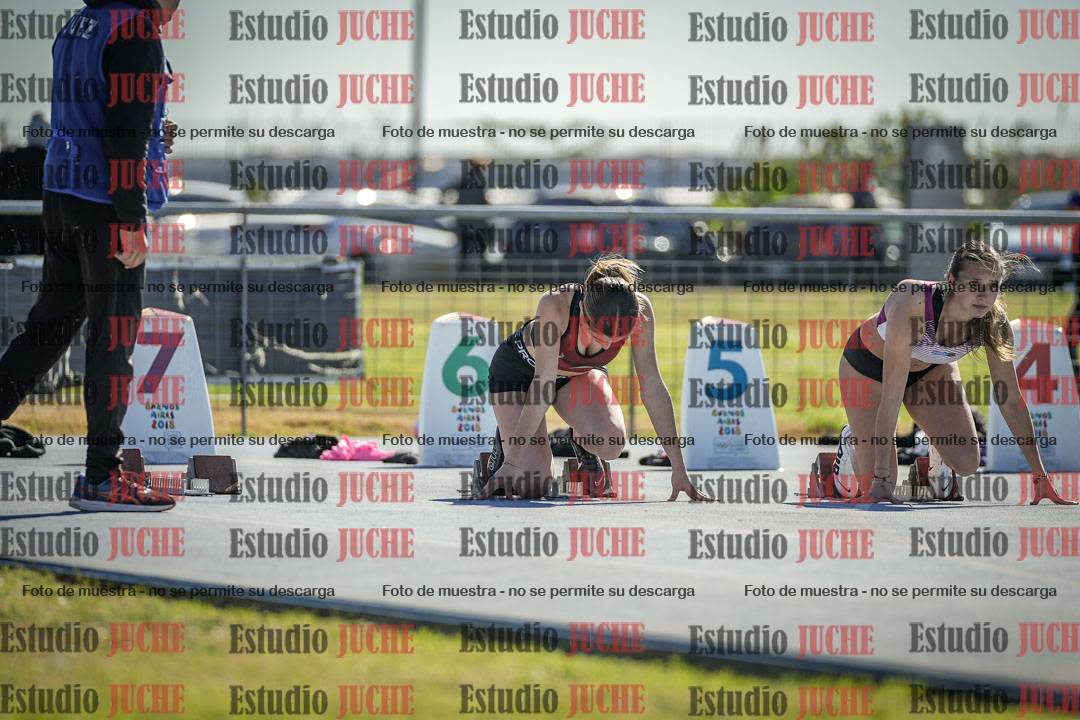Fotos de los 100 m llanos de mujeres