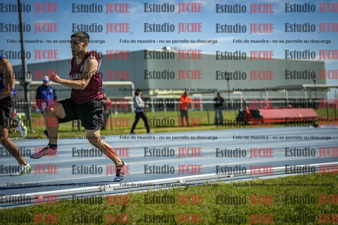 Fotos de los 100 m llanos de varones