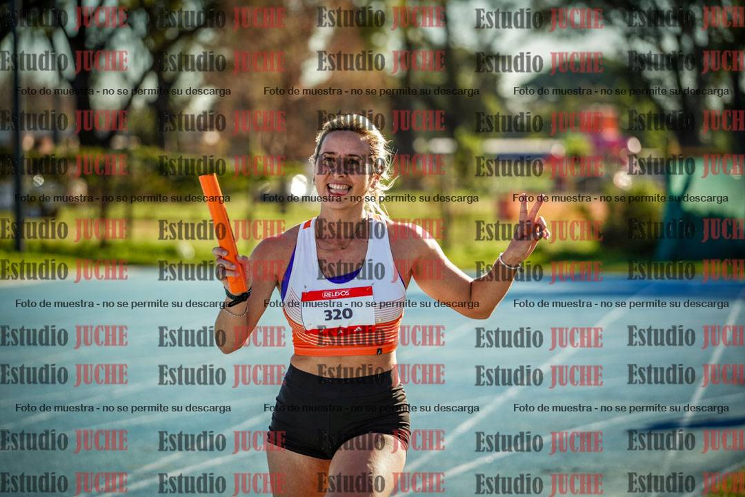 Fotos durante los relevos