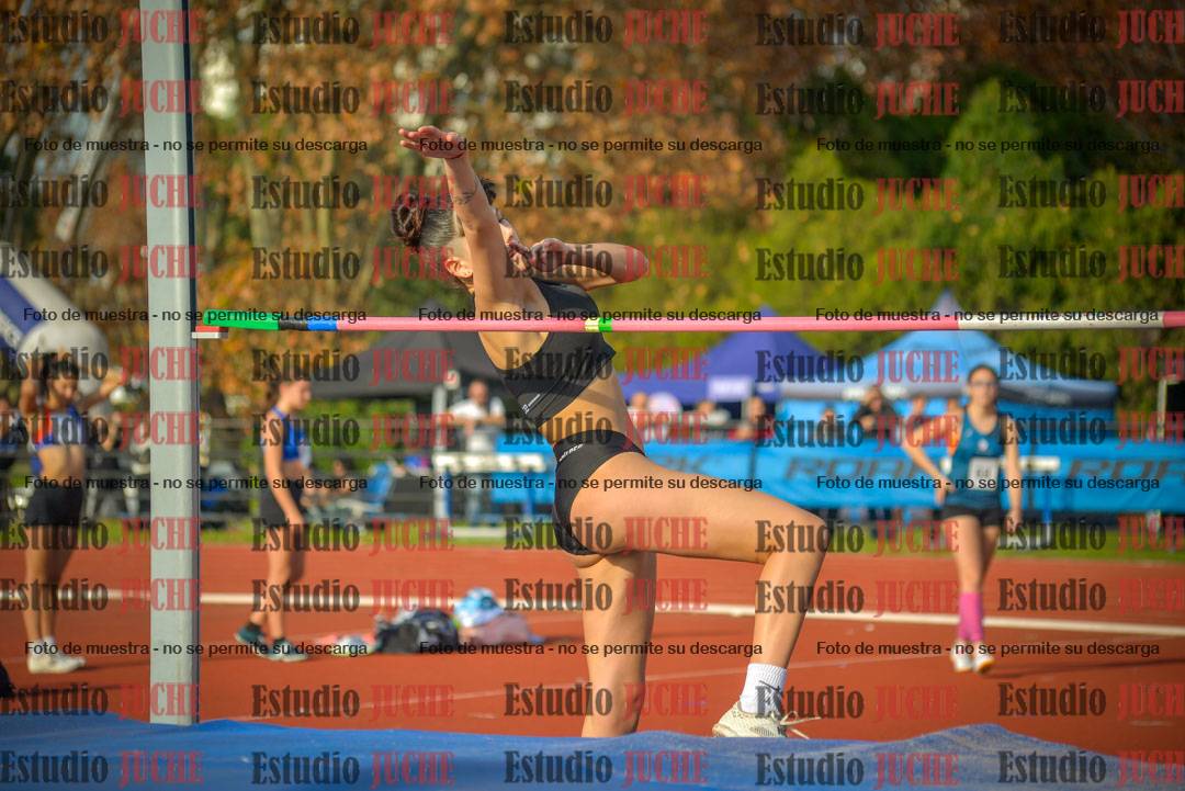 Fotos del salto en alto de mujeres