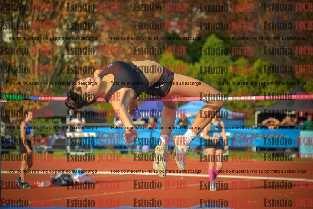 Fotos del salto en alto de mujeres