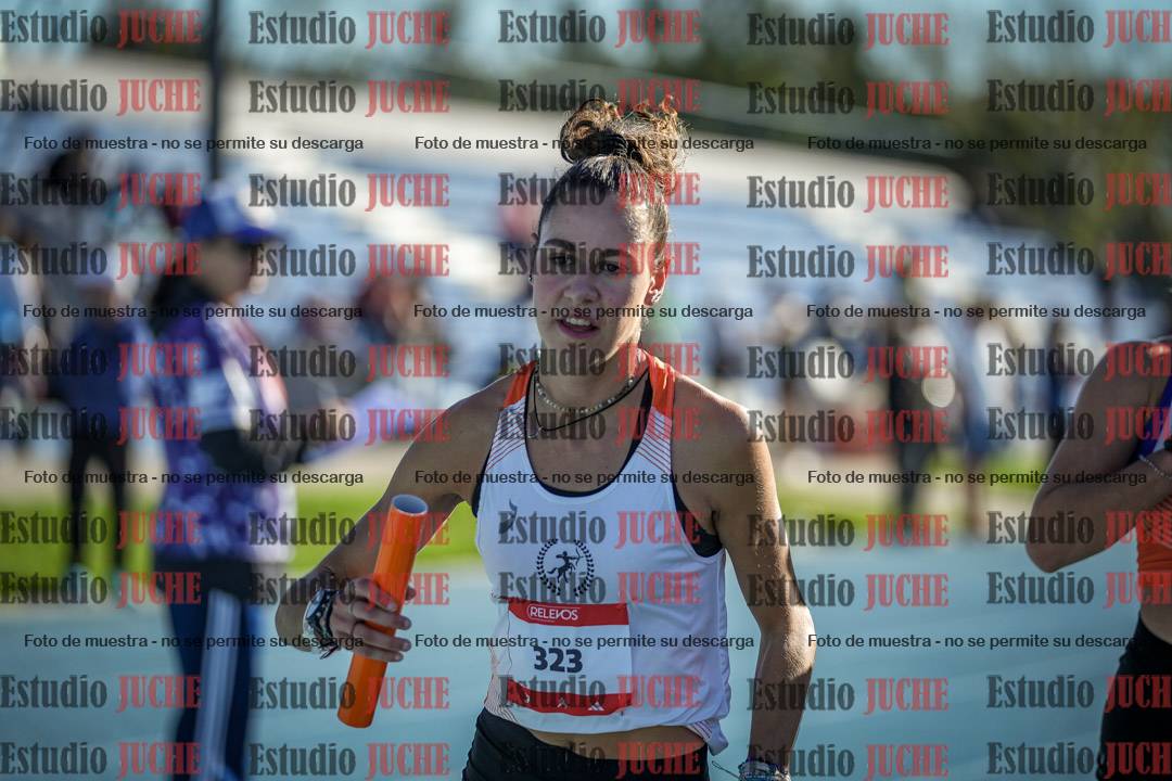 Fotos durante los relevos