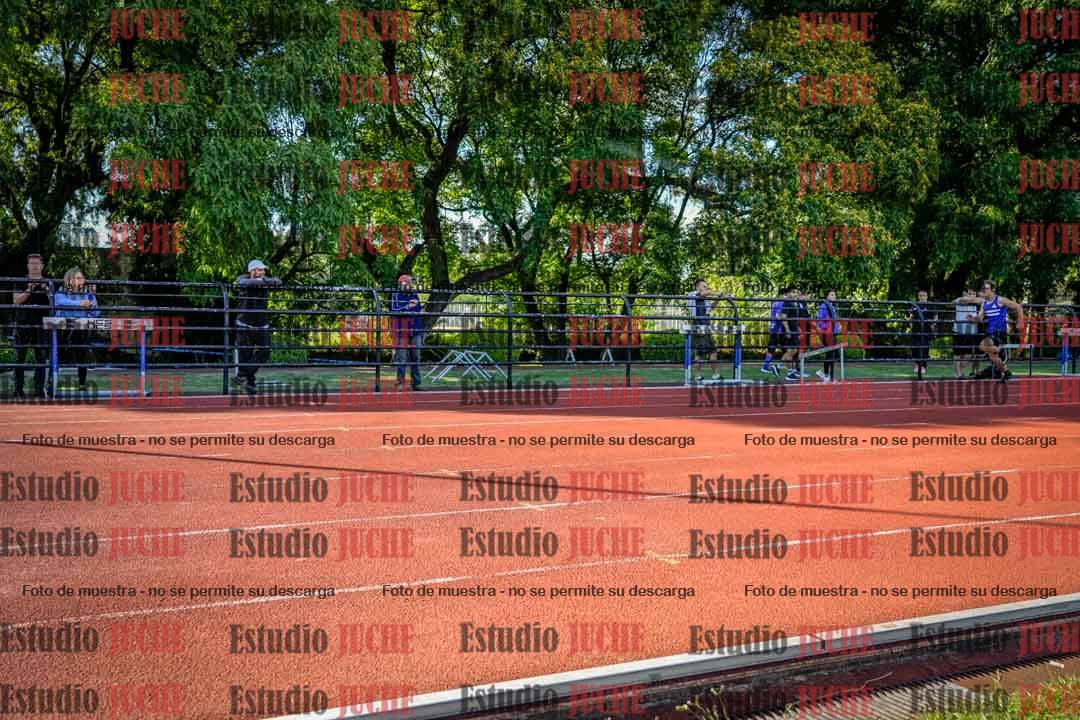 Fotos de los 100 m llanos de varones
