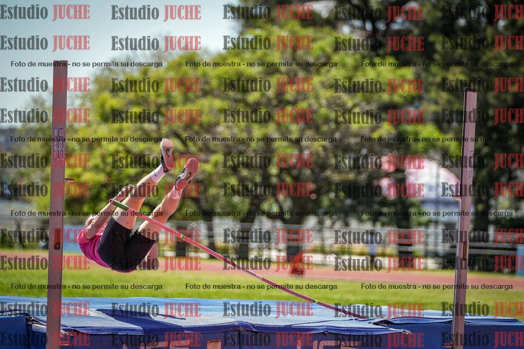 Fotos del salto en alto de varones