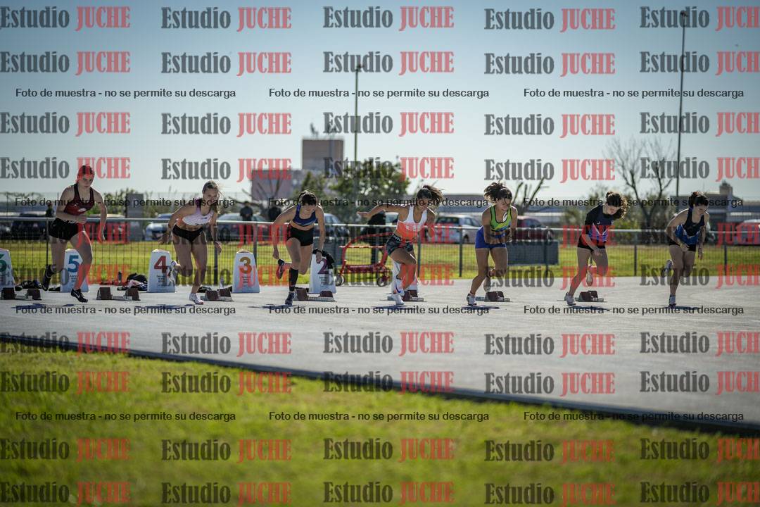 Fotos de los 100 m llanos de mujeres