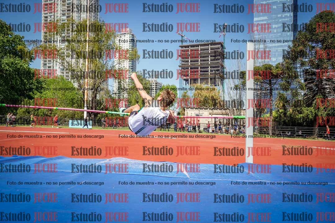Fotos del salto en alto de varones