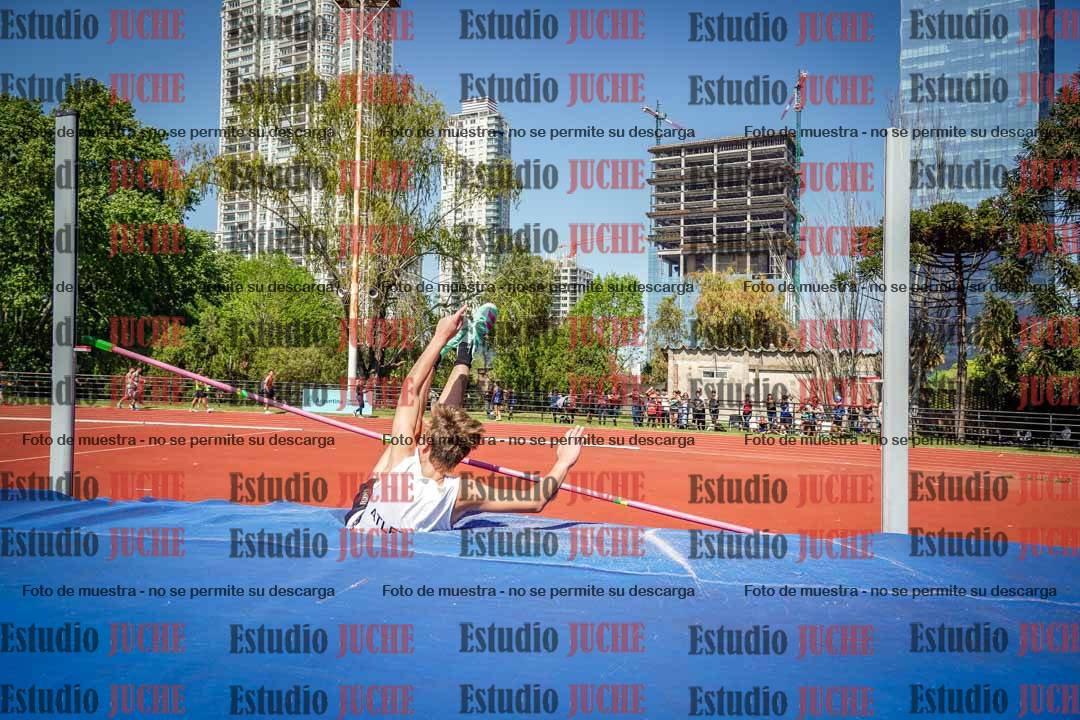 Fotos del salto en alto de varones