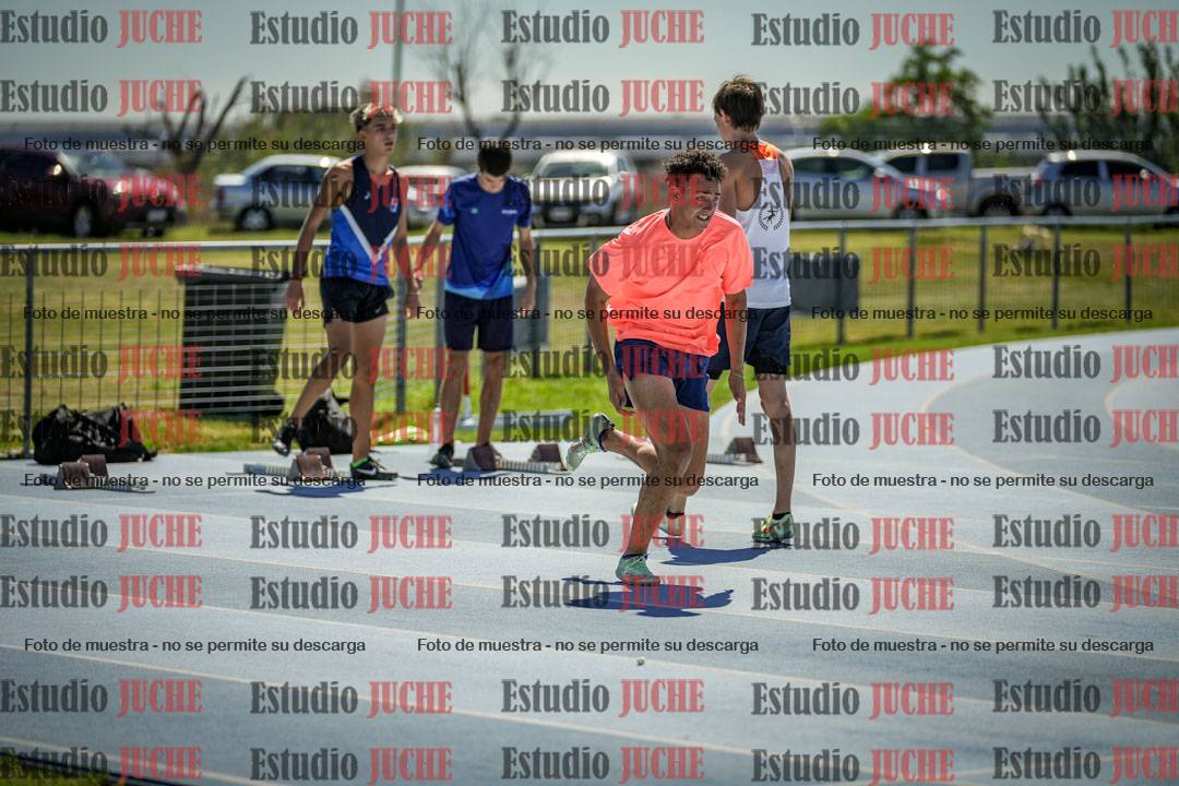 Fotos de los 110 m con vallas de varones - serie 1