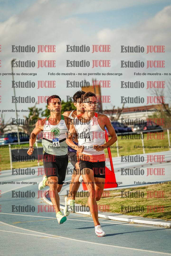 Fotos de los 800 m llanos de varones
