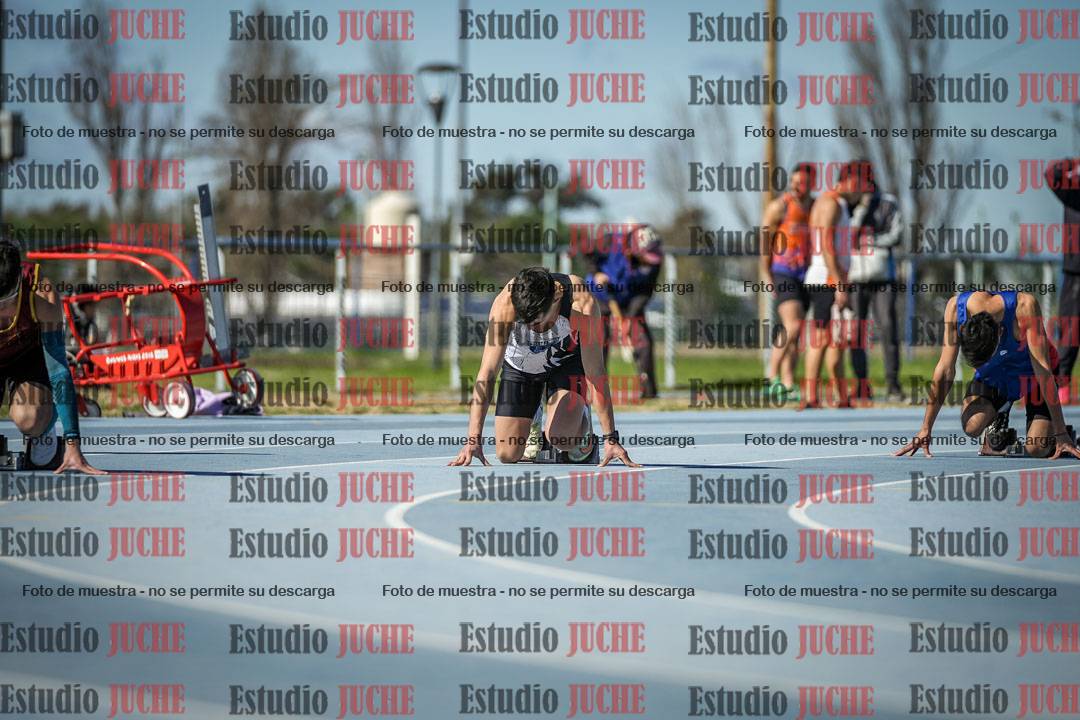 Fotos de los 200 m llanos de varones