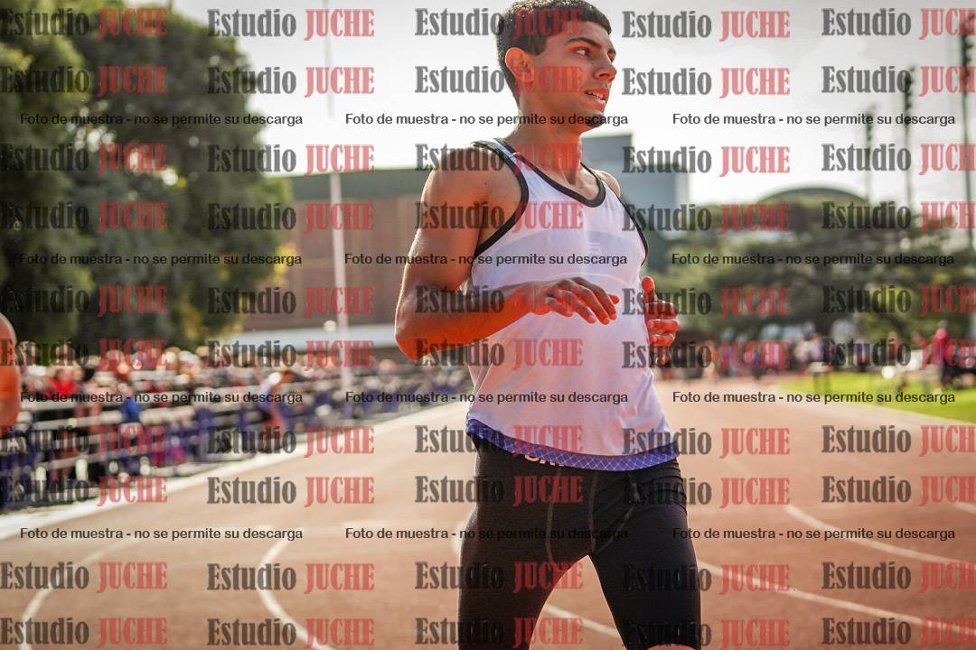 Fotos de los 100 m llanos de varones