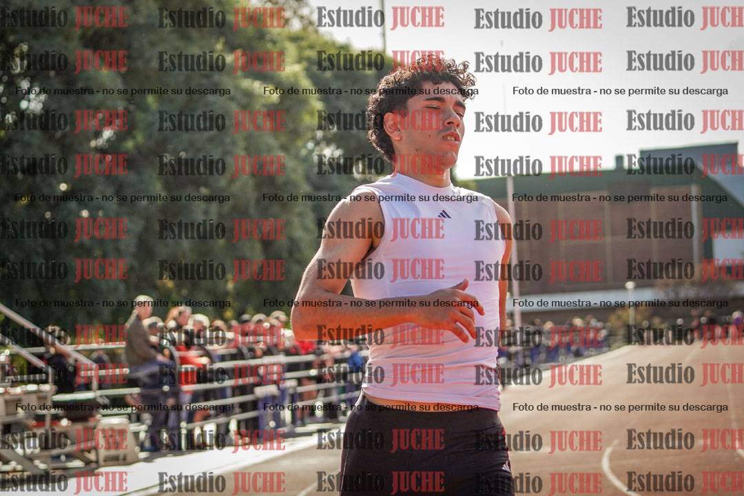 Fotos de los 100 m llanos de varones