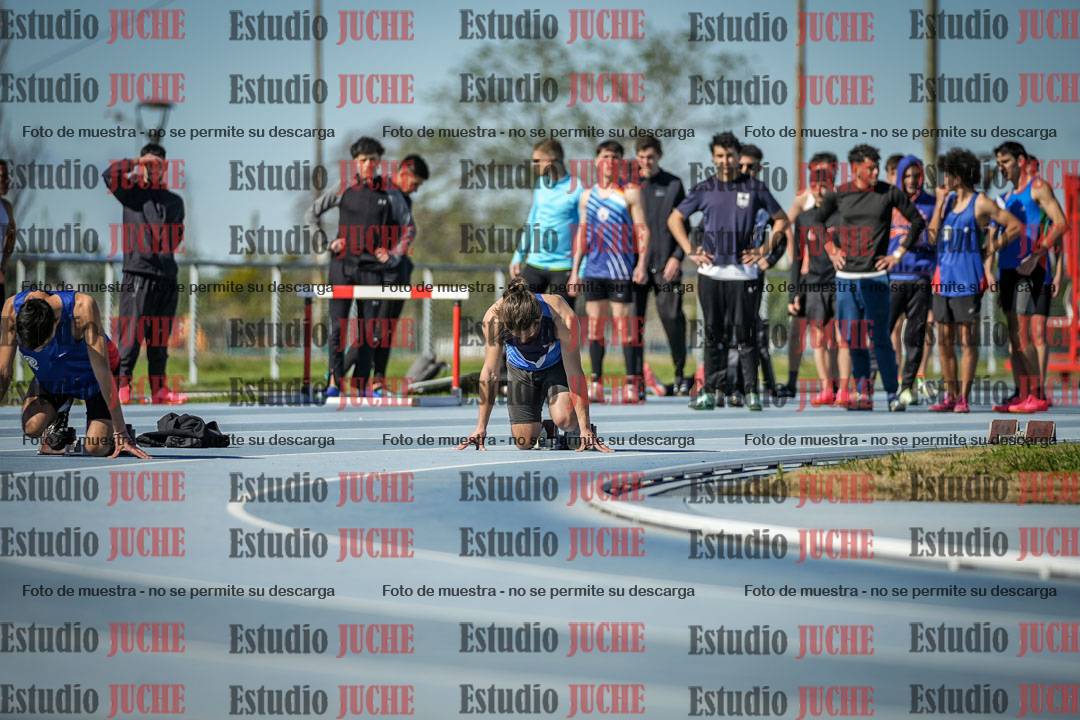 Fotos de los 200 m llanos de varones