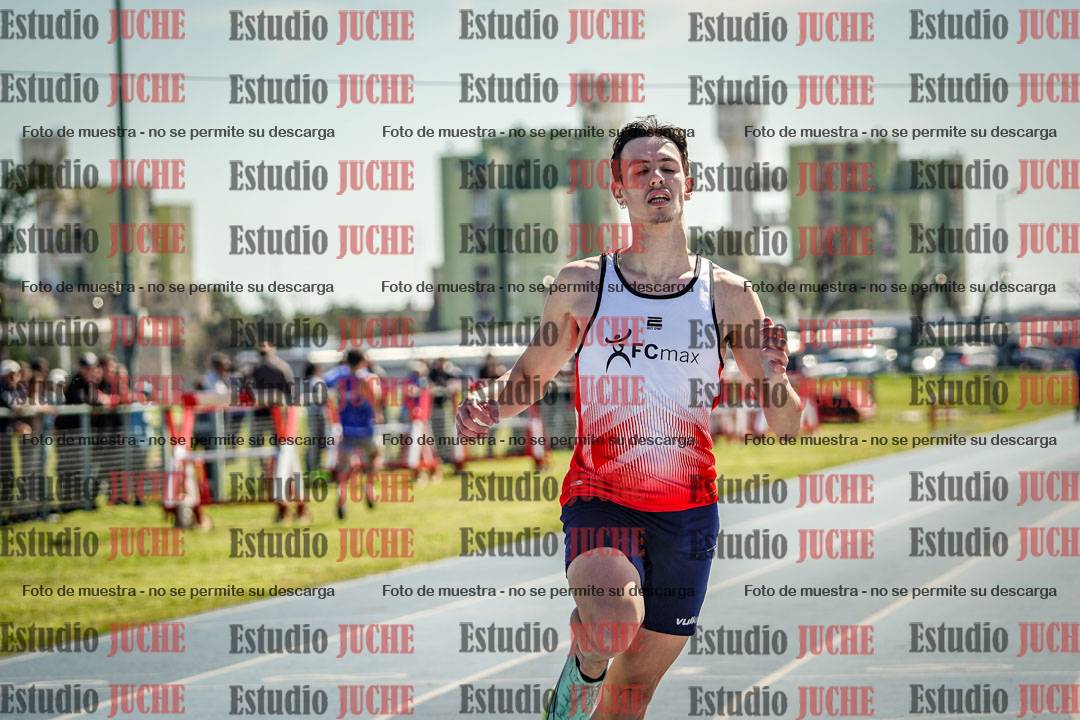 Fotos de los 100 m llanos de varones
