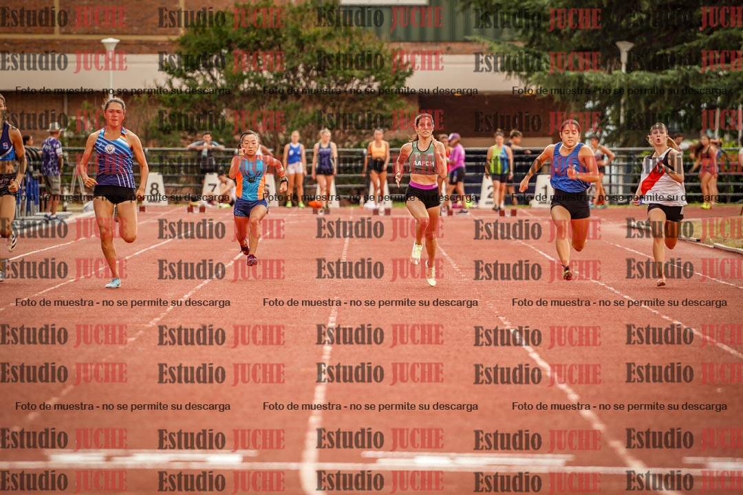 Fotos de los 100 m llanos de mujeres