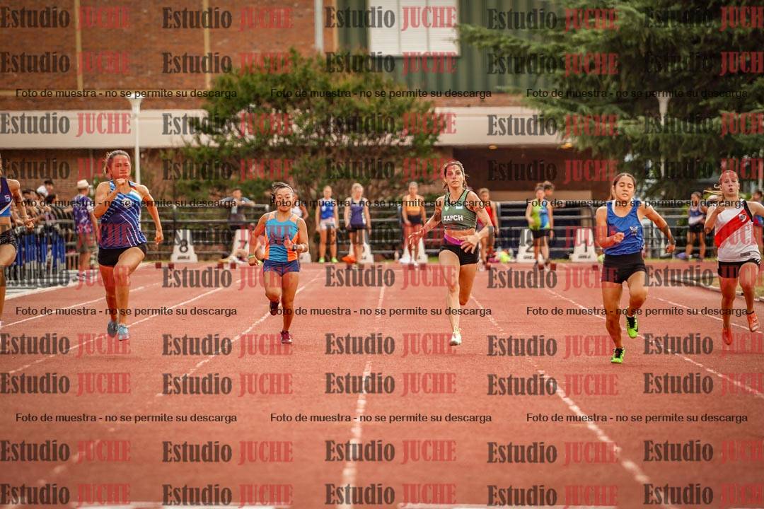 Fotos de los 100 m llanos de mujeres