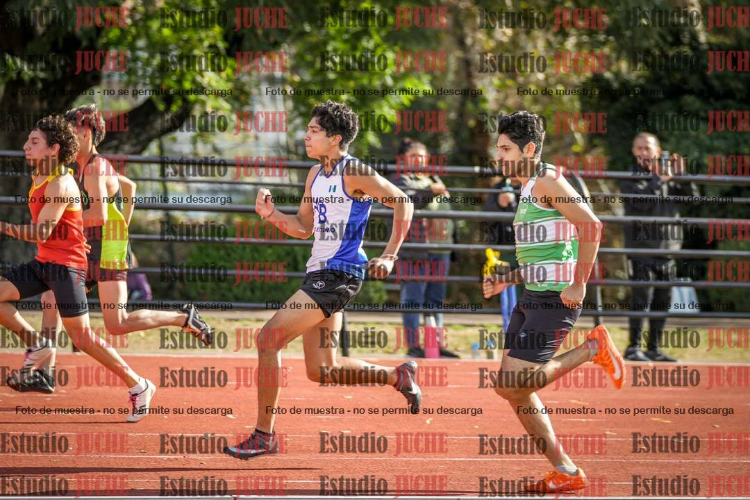 Fotos de los 100 m llanos de varones