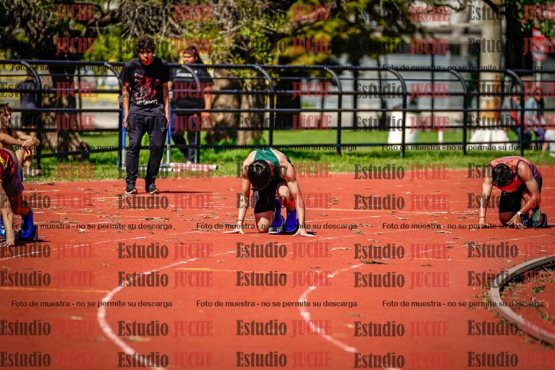 Fotos de los 200 m llanos de varones