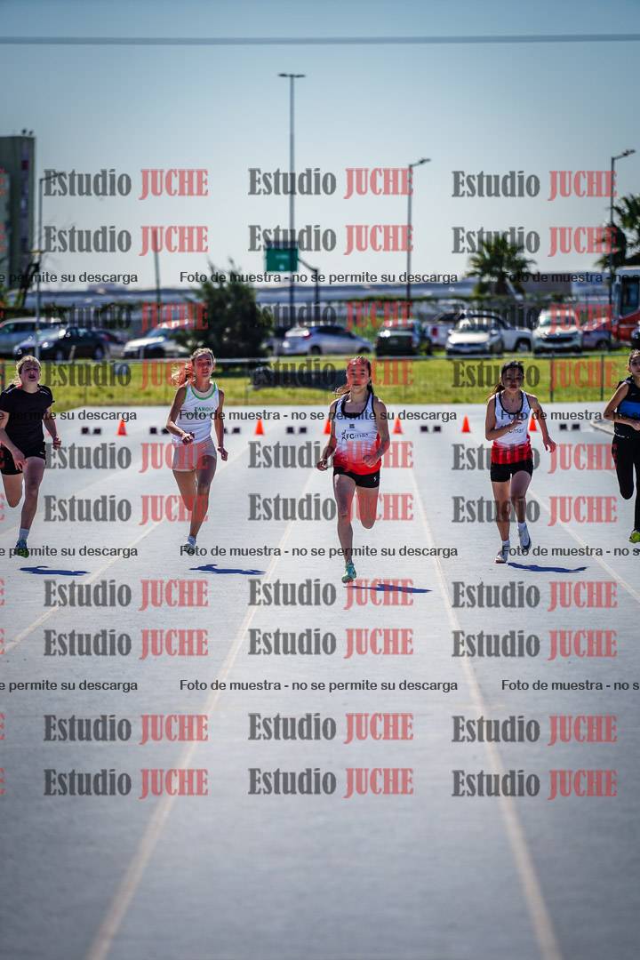 Fotos de los 80 m llanos de mujeres - FINAL