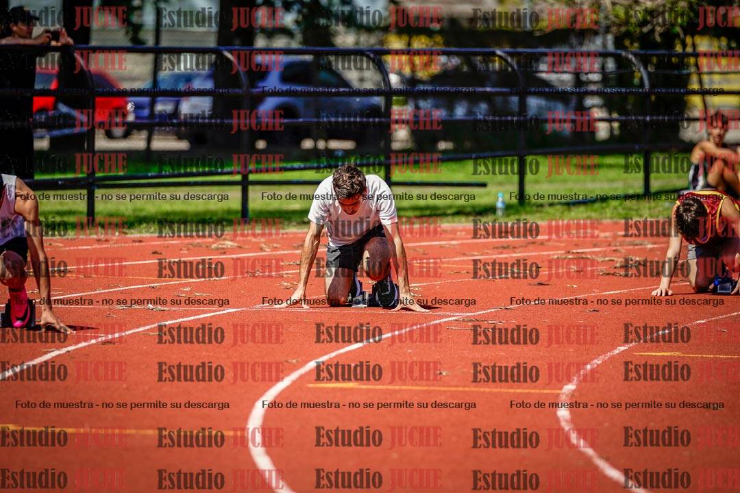 Fotos de los 200 m llanos de varones