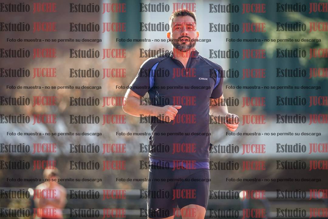 Fotos de los 100 m llanos de varones