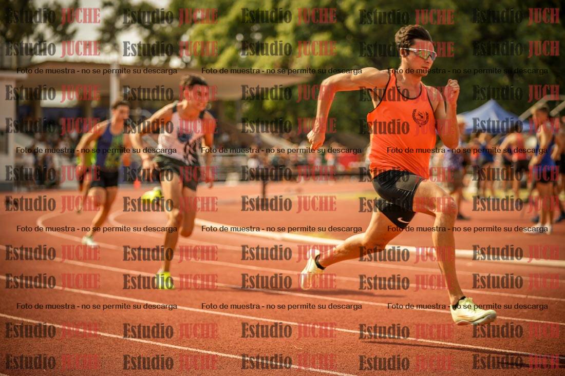 Fotos de los 400 m llanos de varones