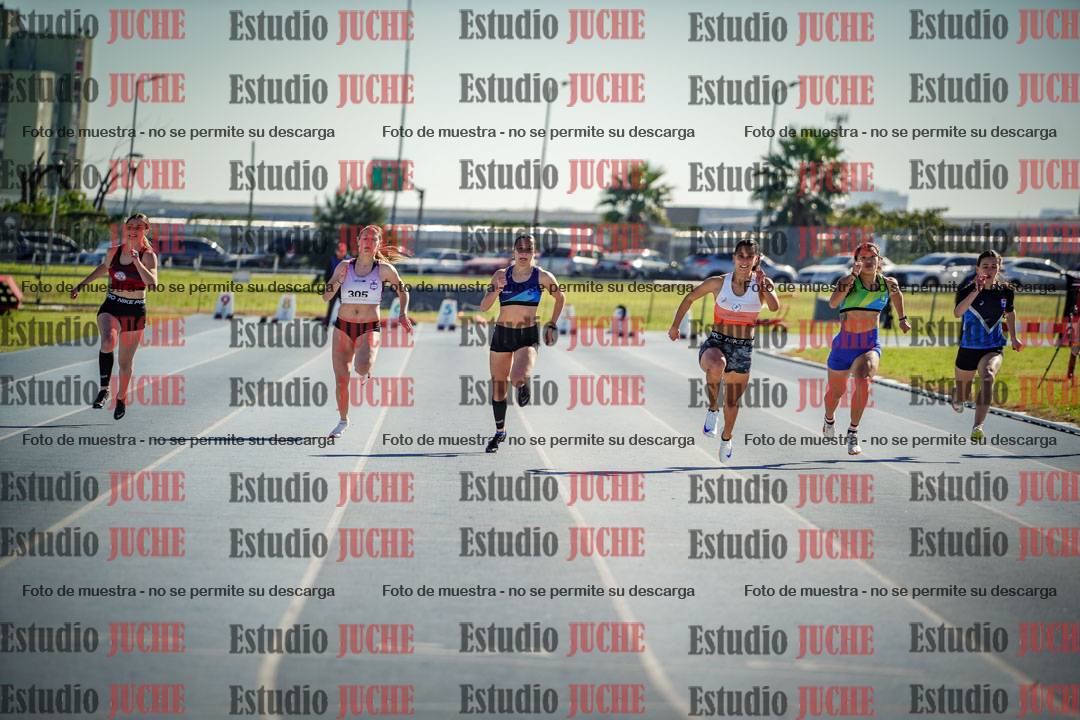 Fotos de los 100 m llanos de mujeres