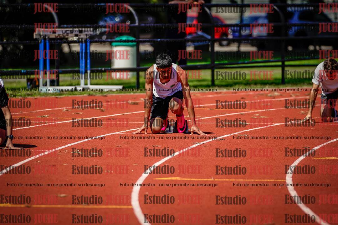 Fotos de los 200 m llanos de varones