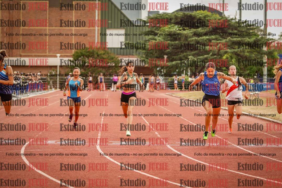Fotos de los 100 m llanos de mujeres