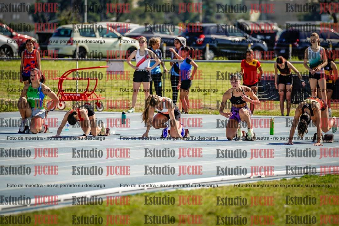 Fotos de los 100 m llanos de mujeres