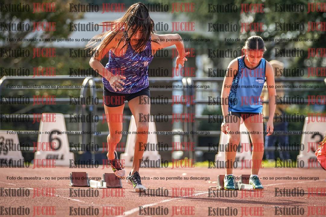 Fotos de los 100 m llanos de mujeres
