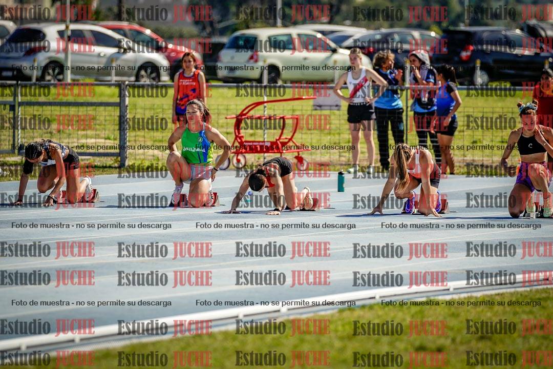 Fotos de los 100 m llanos de mujeres