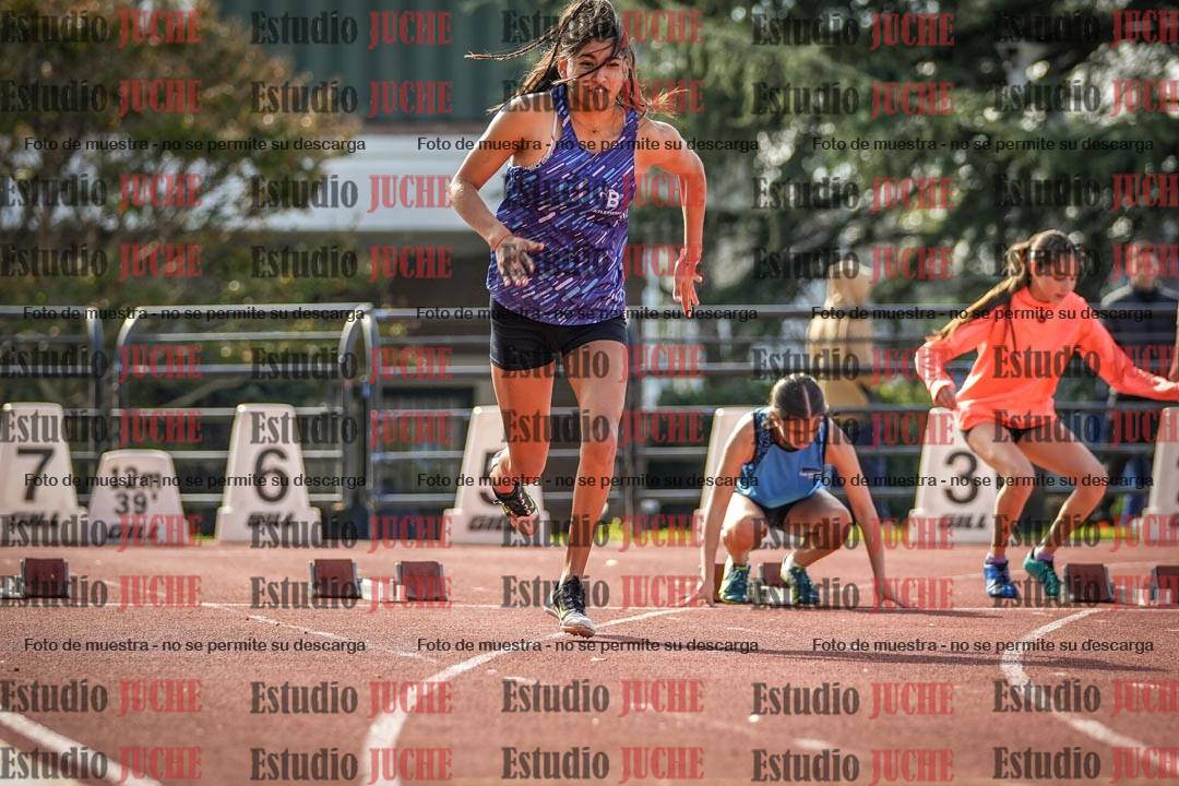 Fotos de los 100 m llanos de mujeres