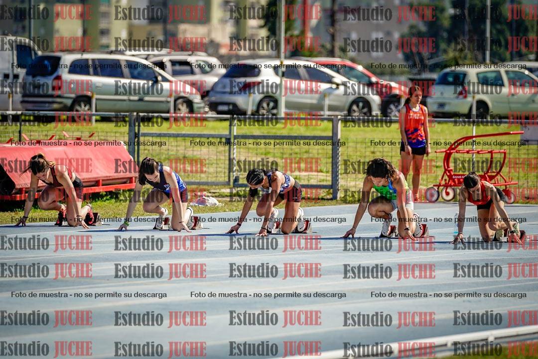 Fotos de los 100 m llanos de mujeres