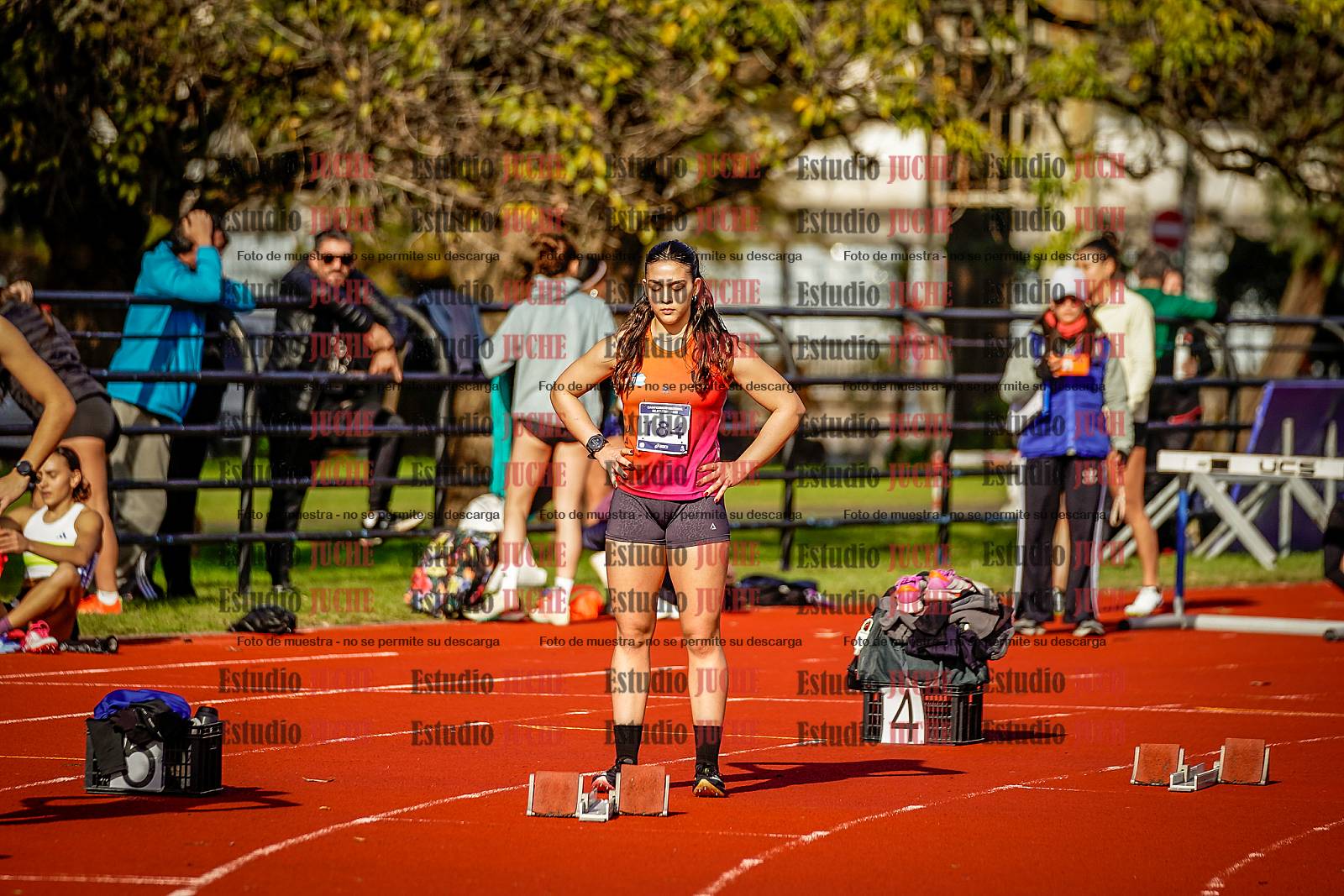 Fotos de los 200 m de mujeres