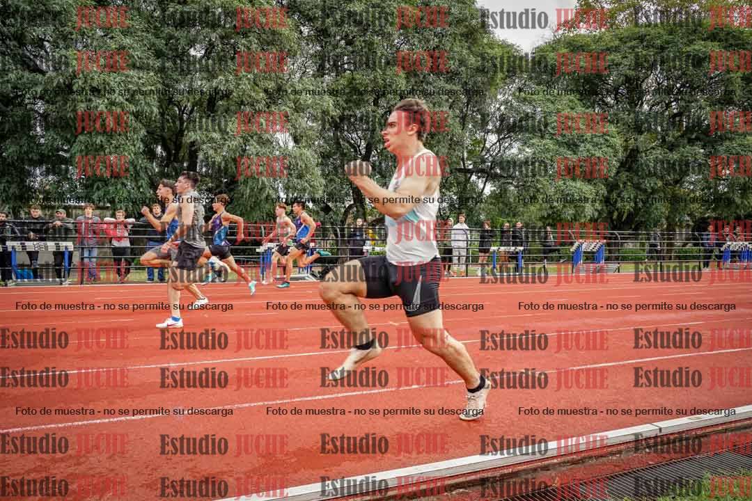 Fotos de los 100 m llanos de varones